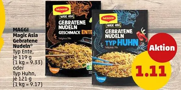 Aanbieding: Magic Asia Gebratene Nudeln