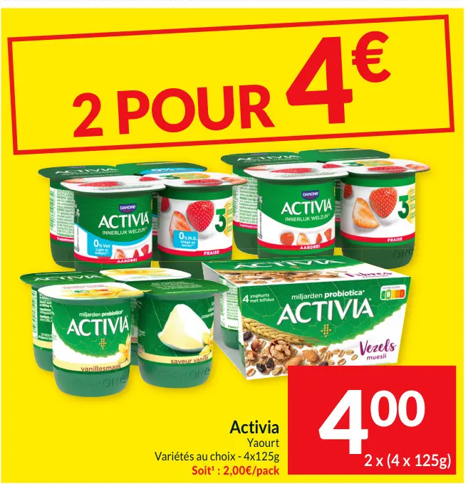 Offre: Activia Yaourt