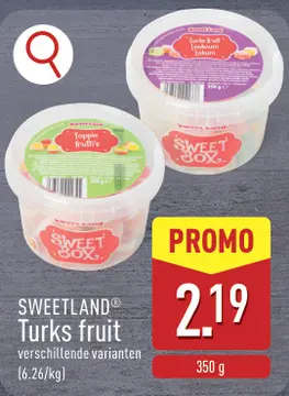 Aanbieding: Turks fruit