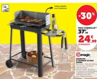 Offre: BARBECUE A CHARBON DE BOIS RUMBA