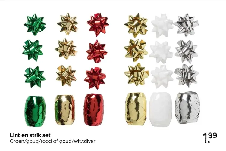 Promotie: Lint en strik set