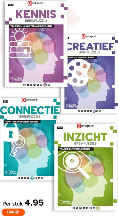 Aanbieding: Denksport Breinpuzzels