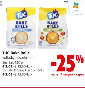 Aanbieding: TUC Bake Rolls