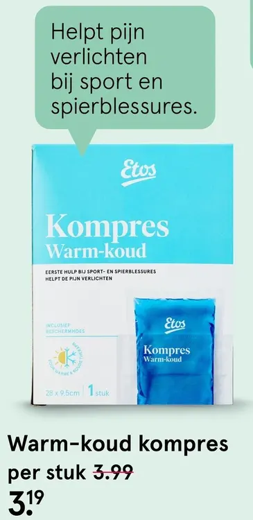 Aanbieding: Warm-koud kompres