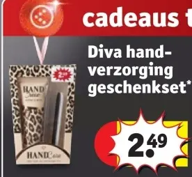 Promotie: Diva handverzorging geschenkset
