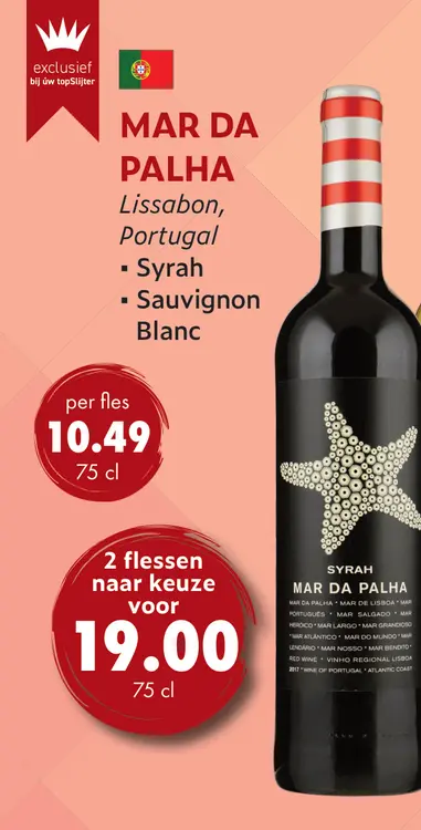 Aanbieding: MAR DA PALHA Syrah
