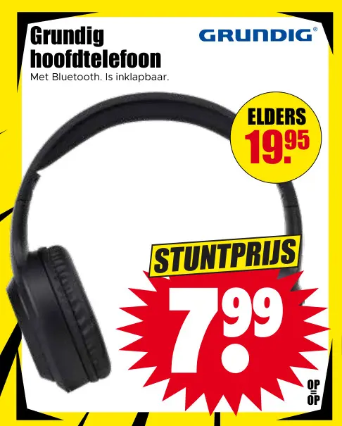 Aanbieding: Hoofdtelefoon