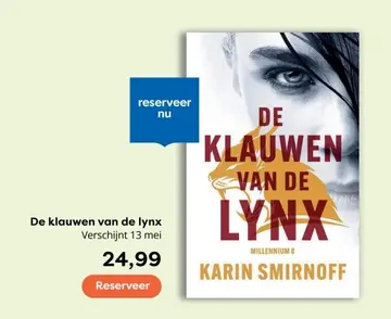 Aanbieding: De klauwen van de lynx