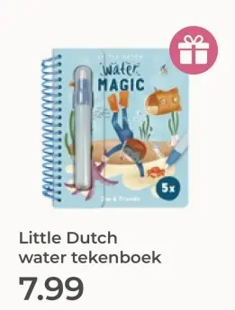 Aanbieding: Water tekenboek