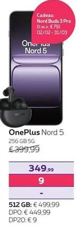 Promotie: OnePlus Nord 5