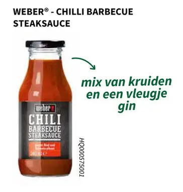 Promotie: Chilli barbecue steaksauce