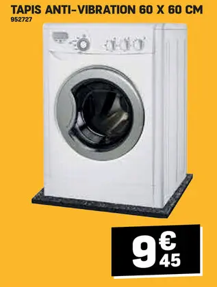 Offre: Tapis anti-vibration