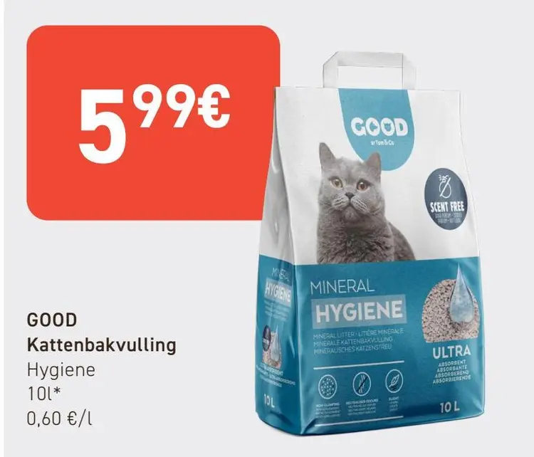 Promotie: Kattenbakvulling Hygiene