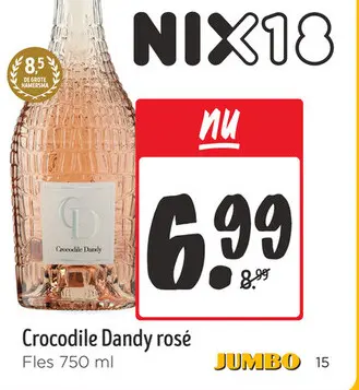 Aanbieding: Crocodile Dandy rosé