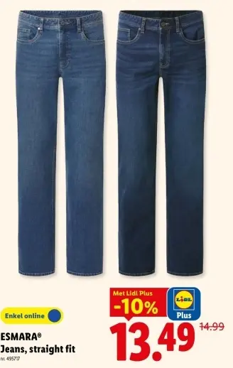 Promotie: Jeans, straight fit