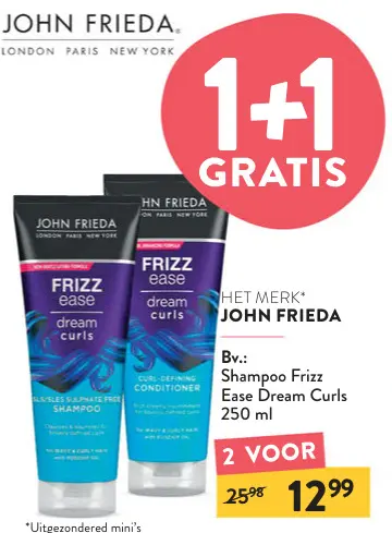 Aanbieding: Shampoo Frizz Ease Dream Curls