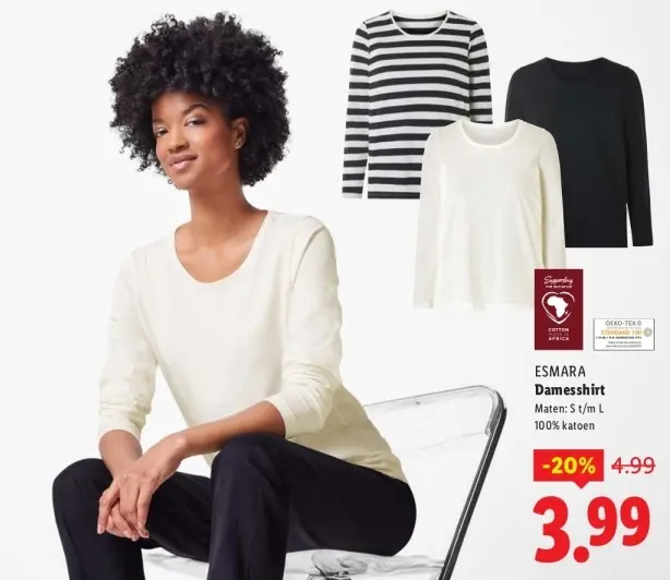 Aanbieding: Damesshirt