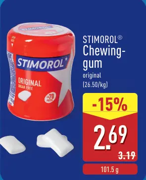 Offre: Chewing-gum
