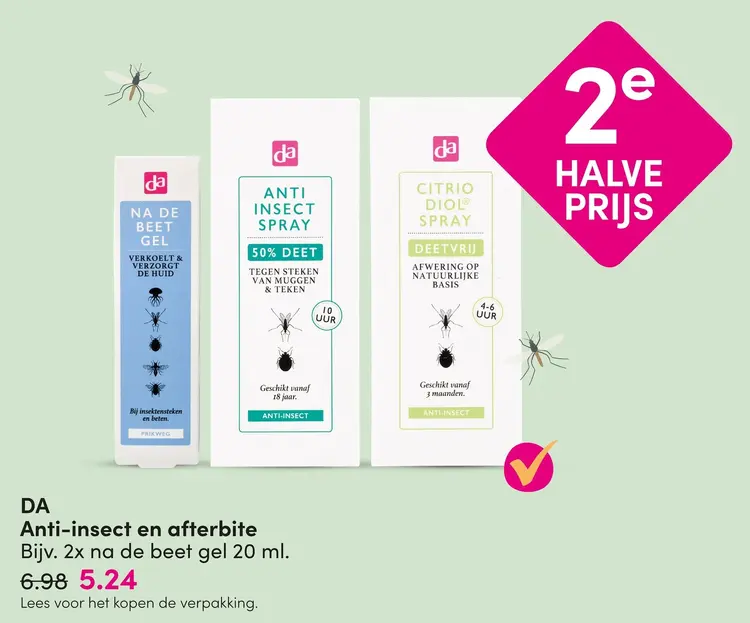 Aanbieding: Anti-insect en afterbite