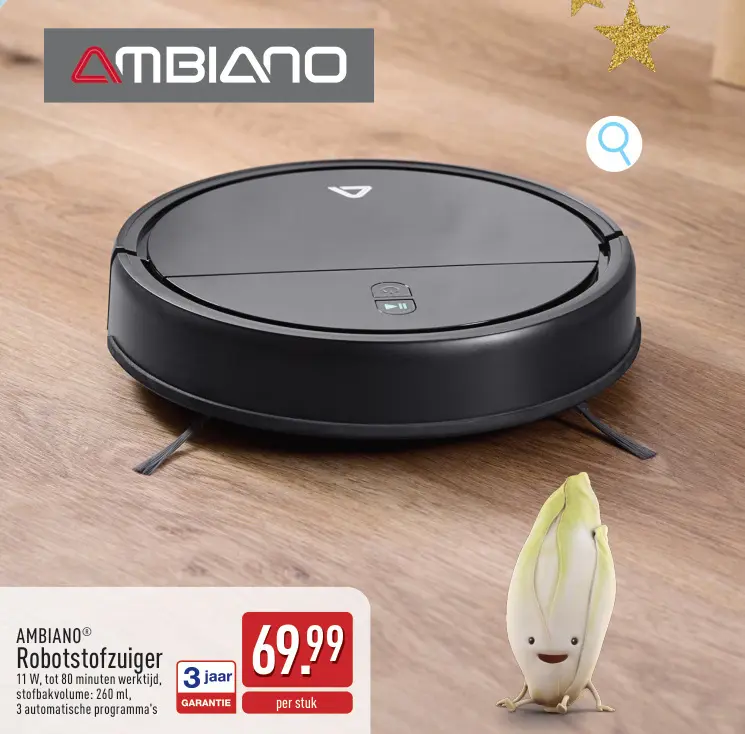 Promotie: Robotstofzuiger