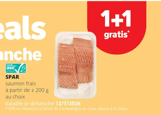 Offre: Saumon frais