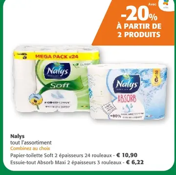 Offre: Papier-toilette Soft