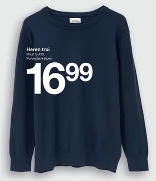 Aanbieding: Heren trui