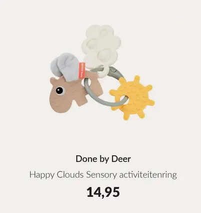 Aanbieding: Happy Clouds Sensory activiteitenring