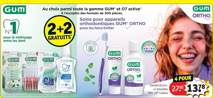 Offre: GUM® et O7 active®