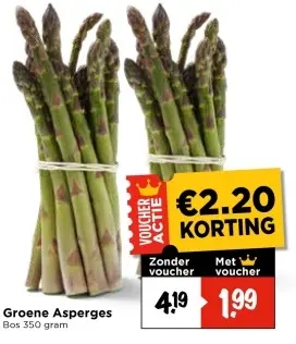 Aanbieding: Groene Asperges