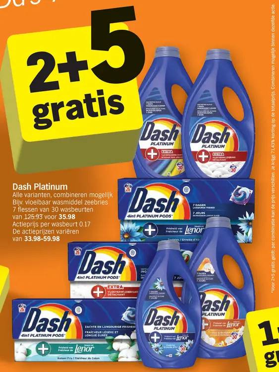 Aanbieding: Dash Platinum