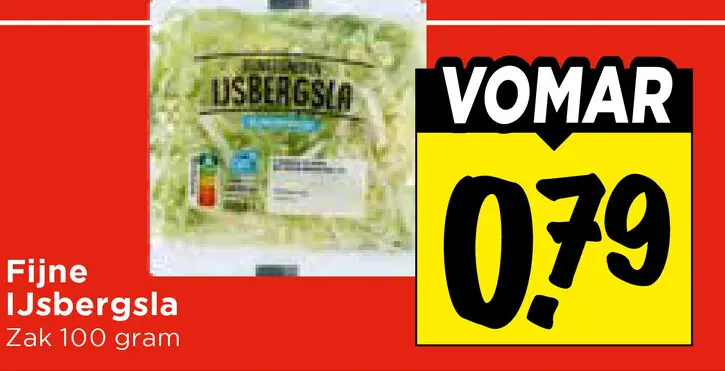Fijne IJsbergsla
