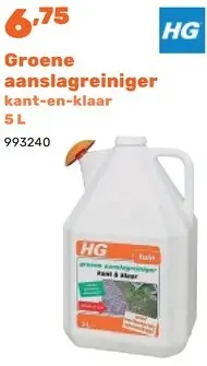 Promotie: Groene aanslagreiniger kant-en-klaar