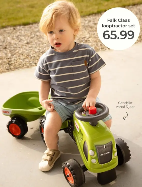 Aanbieding: looptractor set