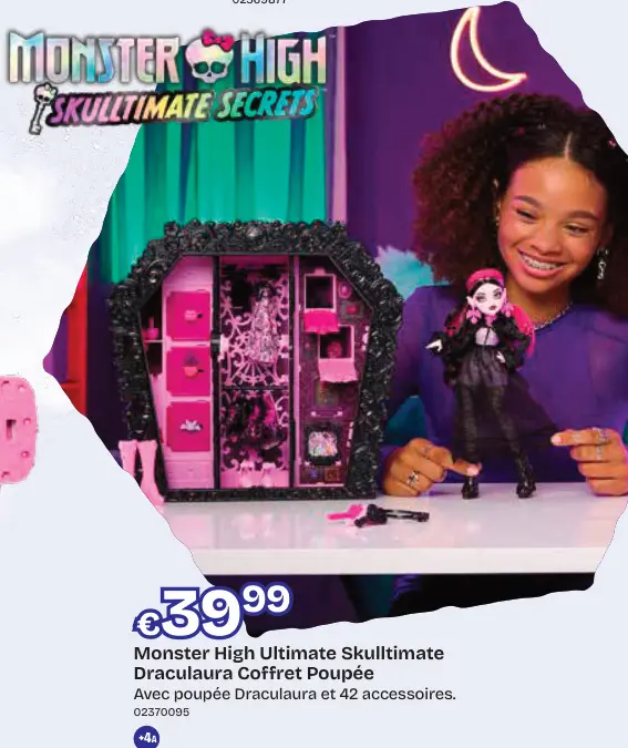 Offre: Ultimate Skulltimate Draculaura Coffret Poupée