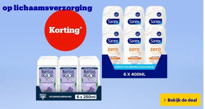 Aanbieding: Lichaamsverzorging