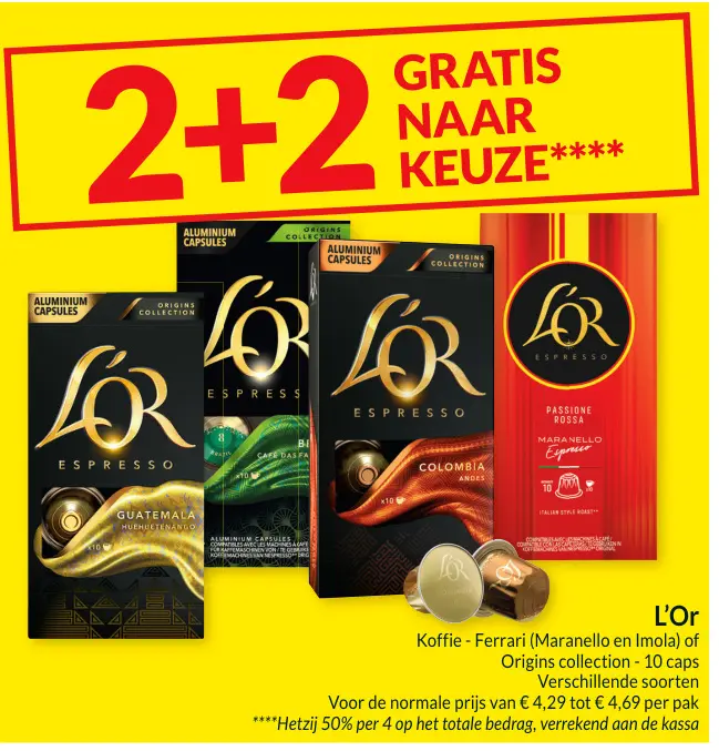 Promotie: Koffie - Ferrari (Maranello en Imola) of Origins collection