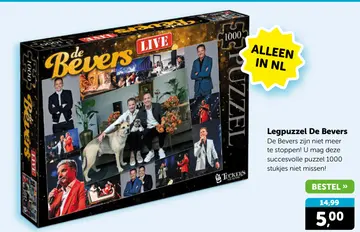 Aanbieding: Legpuzzel De Bevers