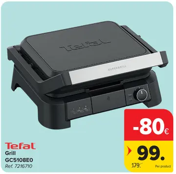 Aanbieding: Tefal Grill GC5108EO