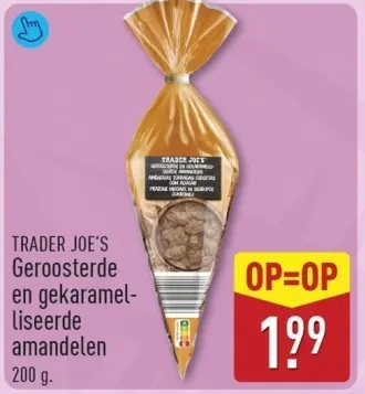 Aanbieding: Geroosterde en gekarameliseerde amandelen