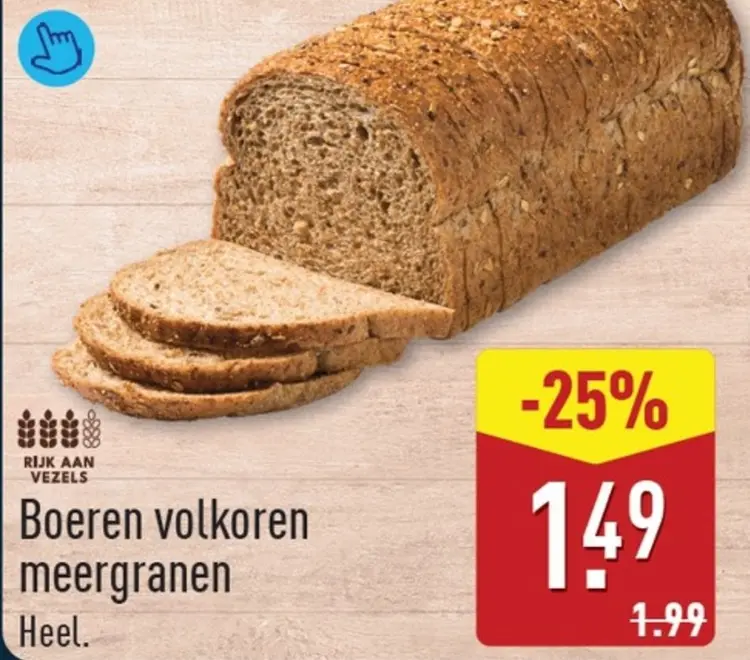 Aanbieding: Boeren volkoren meergranen