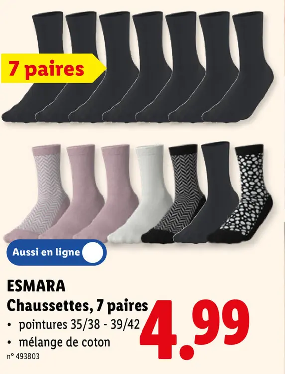 Offre: Chaussettes