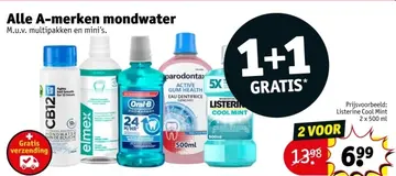 Aanbieding: Alle A-merken mondwater
