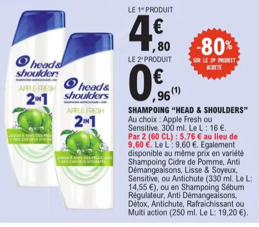 Offre: Shampoing