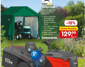 Aanbieding: Zeltgarage