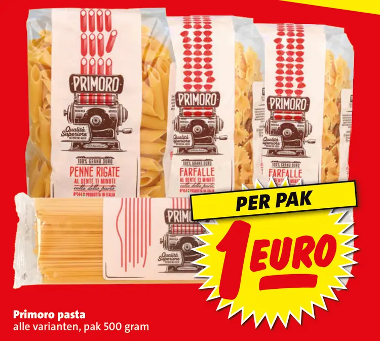 Aanbieding: pasta