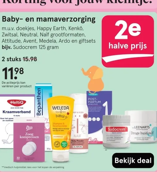 Aanbieding: Baby- en mamaverzorging