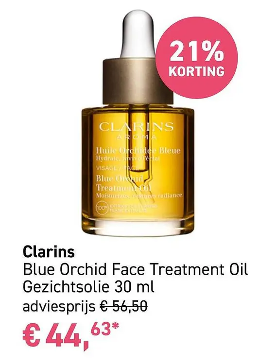 Aanbieding: Blue Orchid Face Treatment Oil