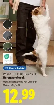 Aanbieding: PARKSIDE PERFORMANCE Herenwerkbroek
