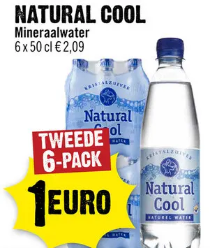 Aanbieding: NATURAL COOL Mineraalwater